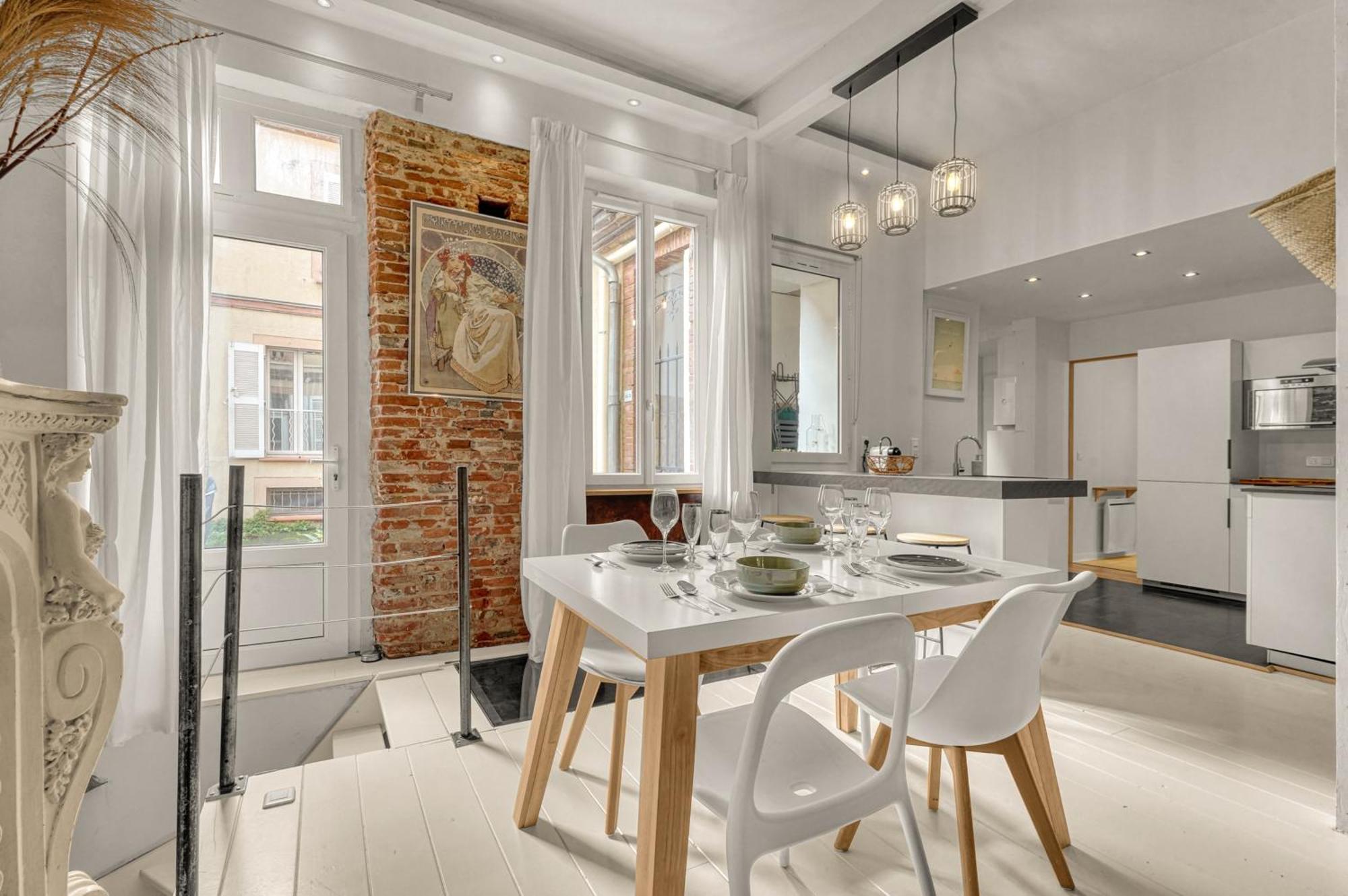 Le Cilaos - Superbe Appt En Centre Ville Toulouse Eksteriør billede