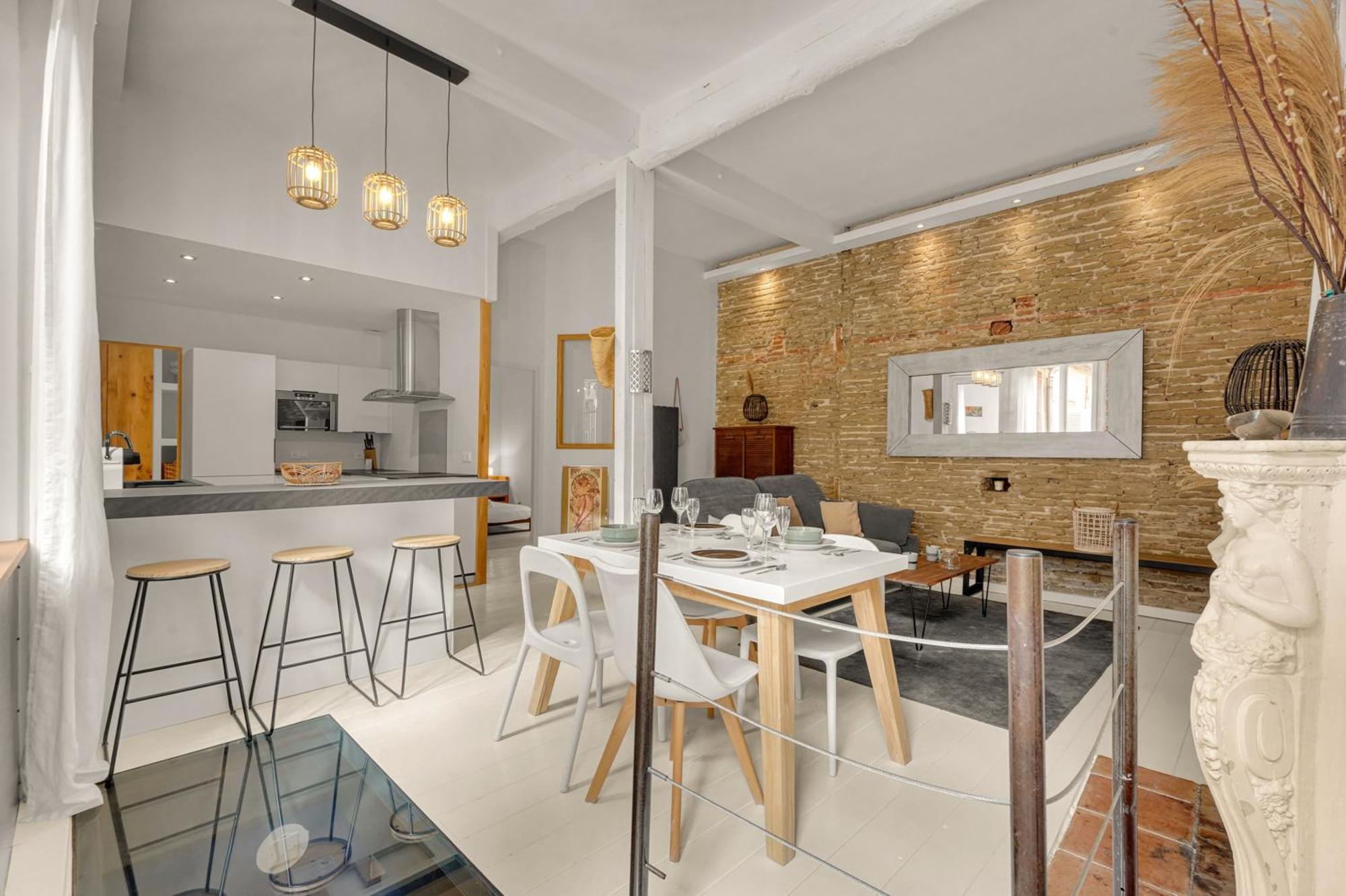 Le Cilaos - Superbe Appt En Centre Ville Toulouse Eksteriør billede