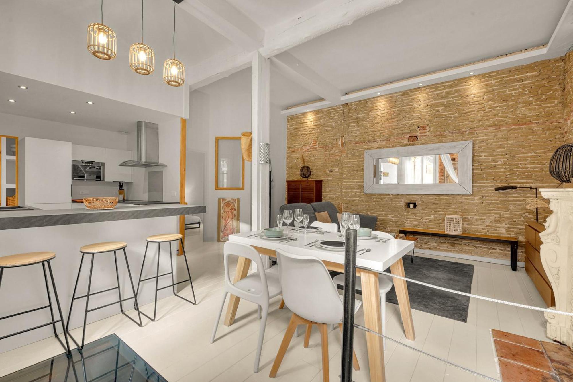 Le Cilaos - Superbe Appt En Centre Ville Toulouse Eksteriør billede